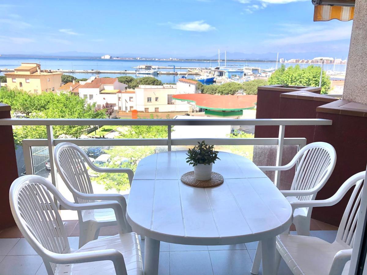 Roc Mar 4 3A - Apartamento Cerca Del Centro Y De La Playa - Terraza Con Vistas Al Mar Y Al Puerto Roses Extérieur photo
